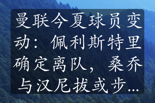 曼联今夏球员变动：佩利斯特里确定离队，桑乔与汉尼拔或步其后尘